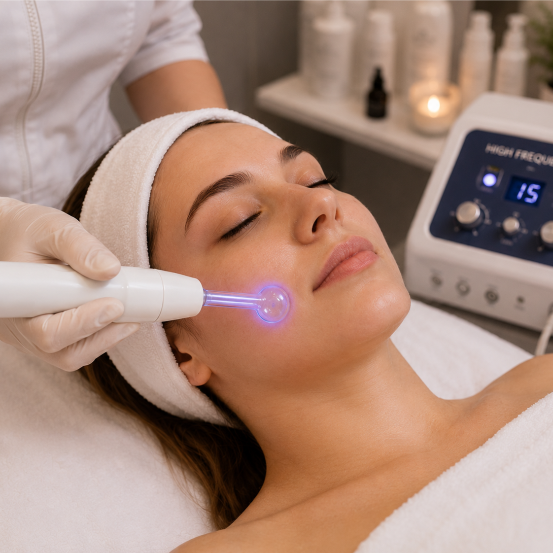 HIGH FREQUENCY at OvsAnna Beauty in GLENDALE, CA