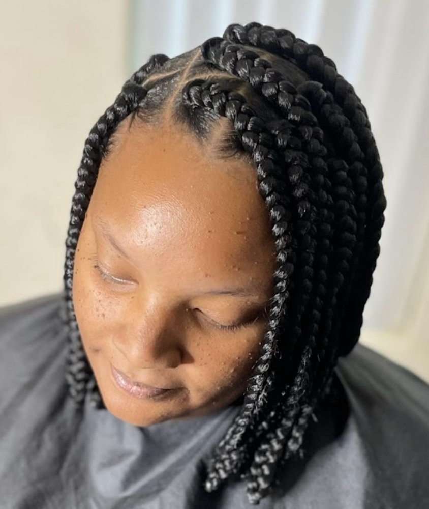 Jumbo Bob Traditional Box Braids
