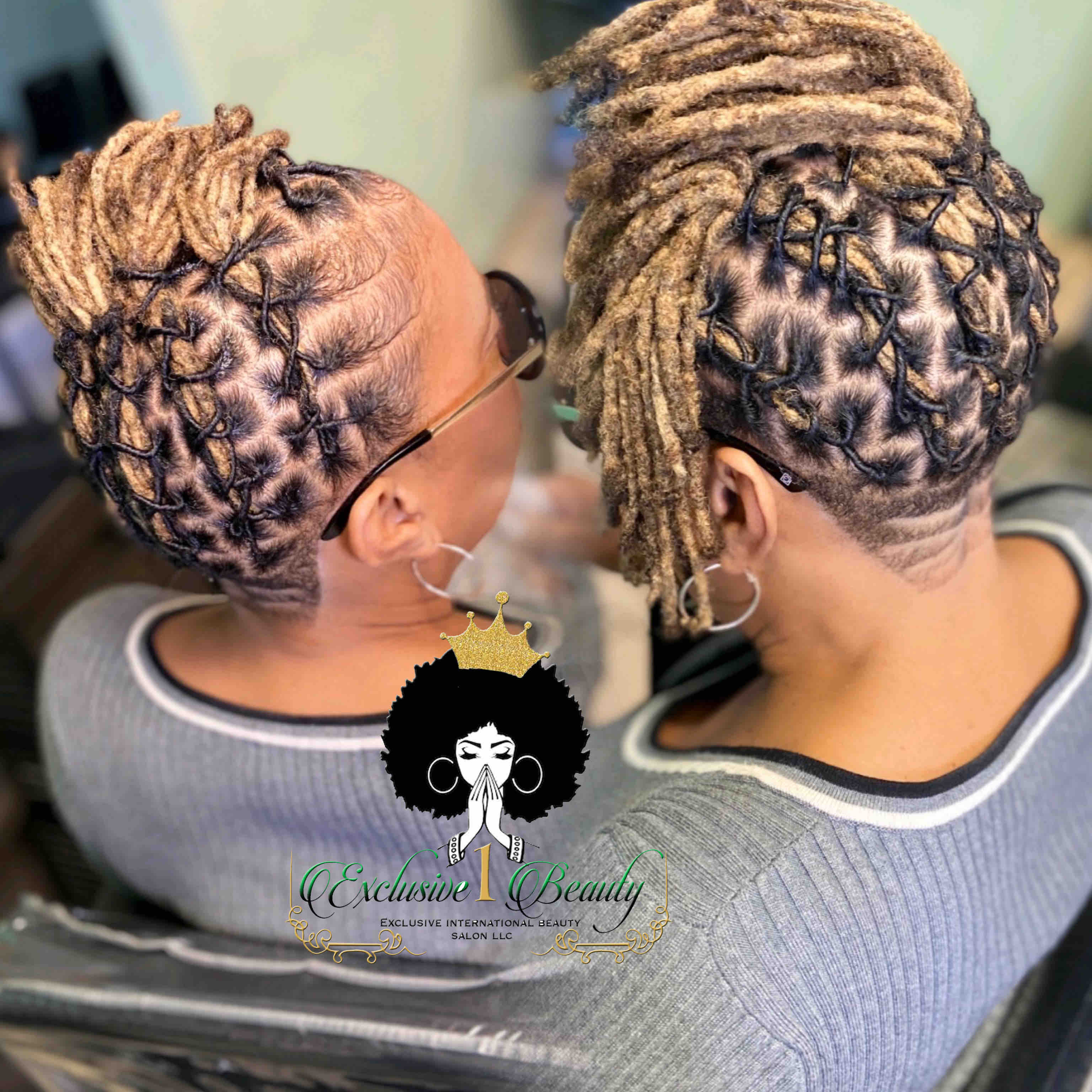 Locs Color Retwist And Style