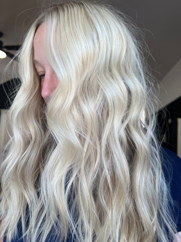 Shampoo & Style W/ Extentions