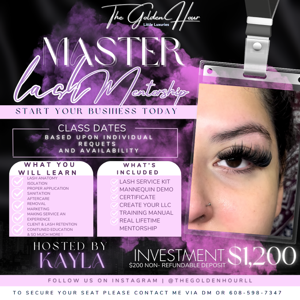Lash Mentorship
