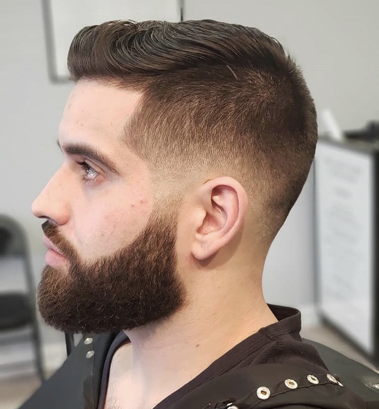 Skin Fade With Beard