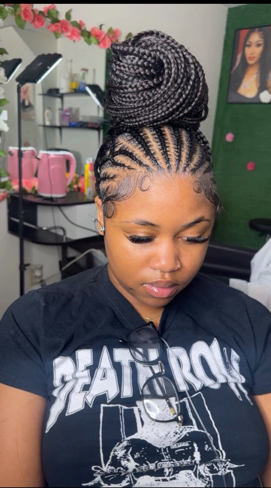 Standard Length Fulani Braids