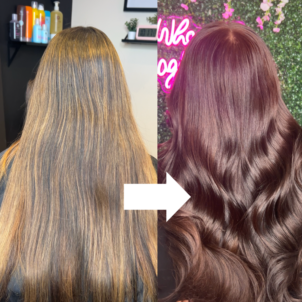 Highlights to Solid Color