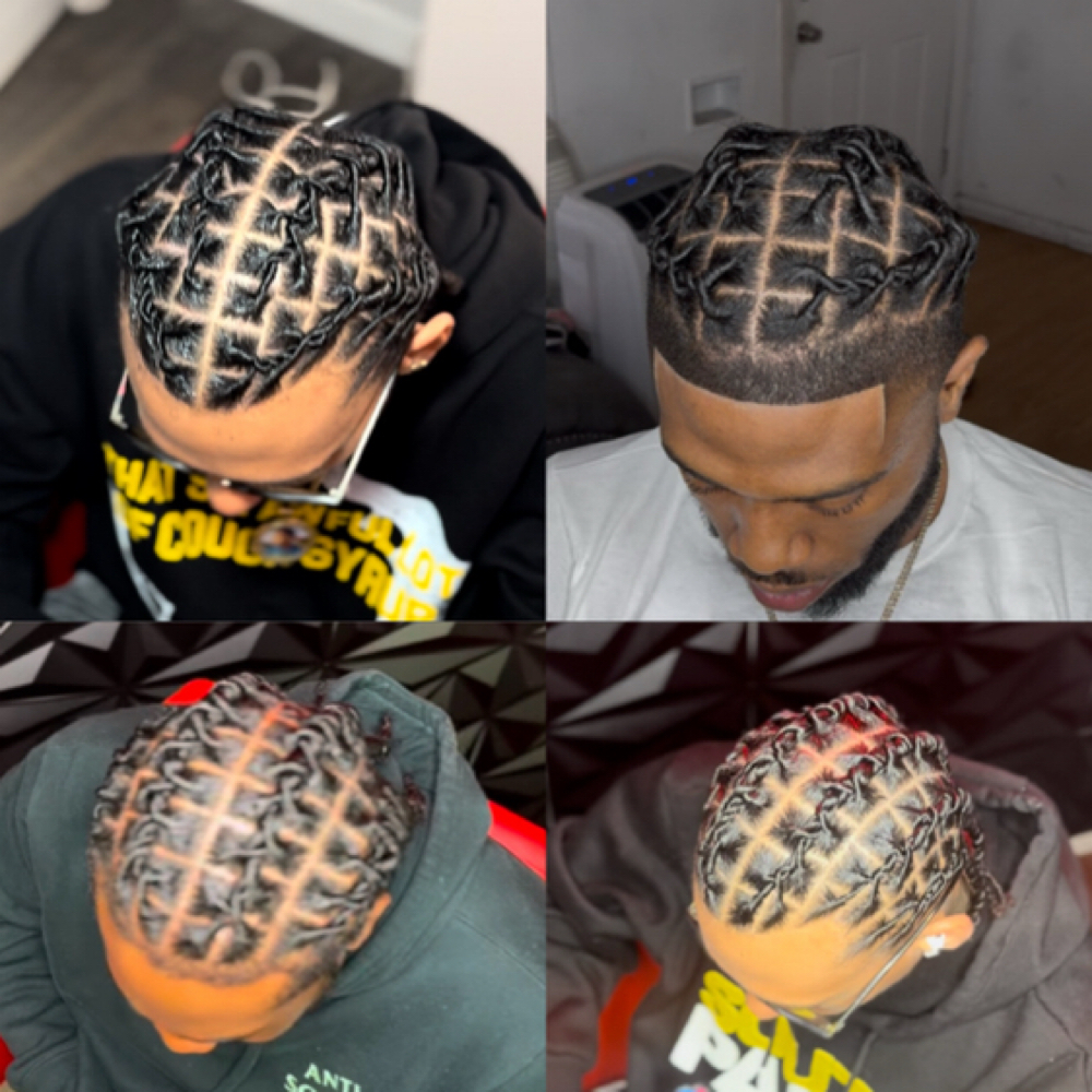 4 Barrel Twist (No Locs) at Touched by Diana in Hawthorne, CA
