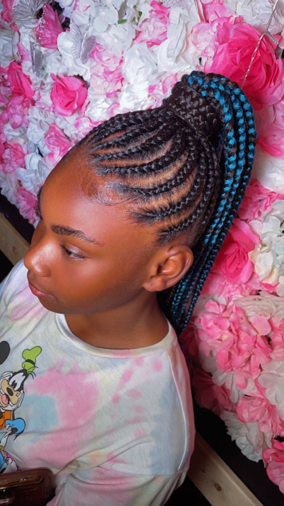 Princess Glam Feed-In Ponytails
