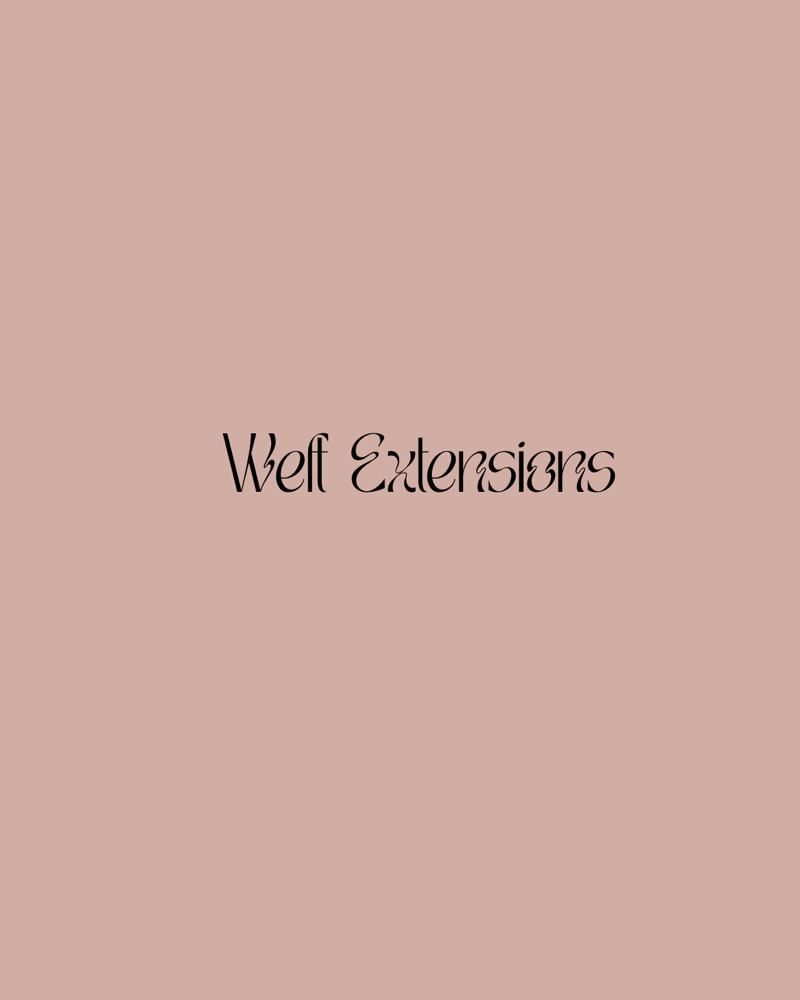 Weft Extensions