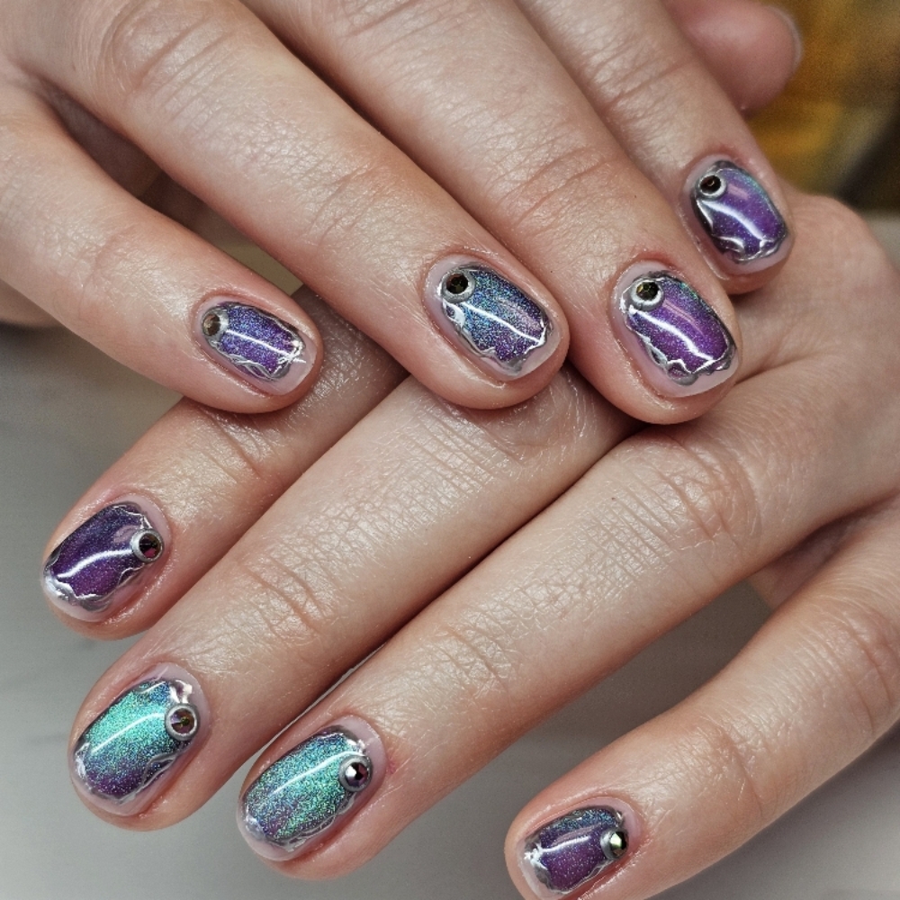 Hard Gel Overlay at LaRee's Nail Studio in Milwaukie, OR