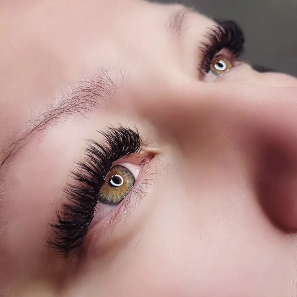 Full Set Hybrid Lashes at Plush Beauty in Monroe, MI