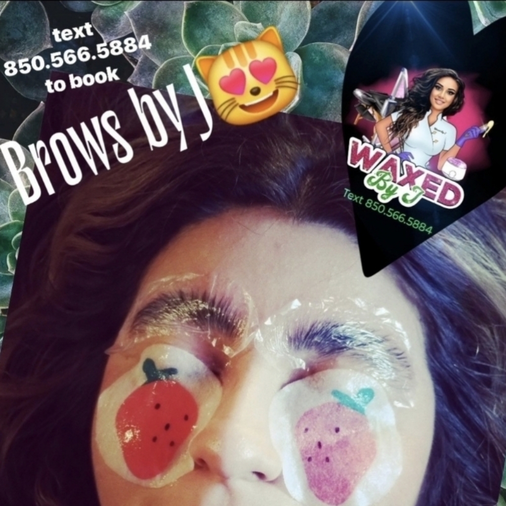 Brow Lamination at Snatched By J in Tallahassee, FL