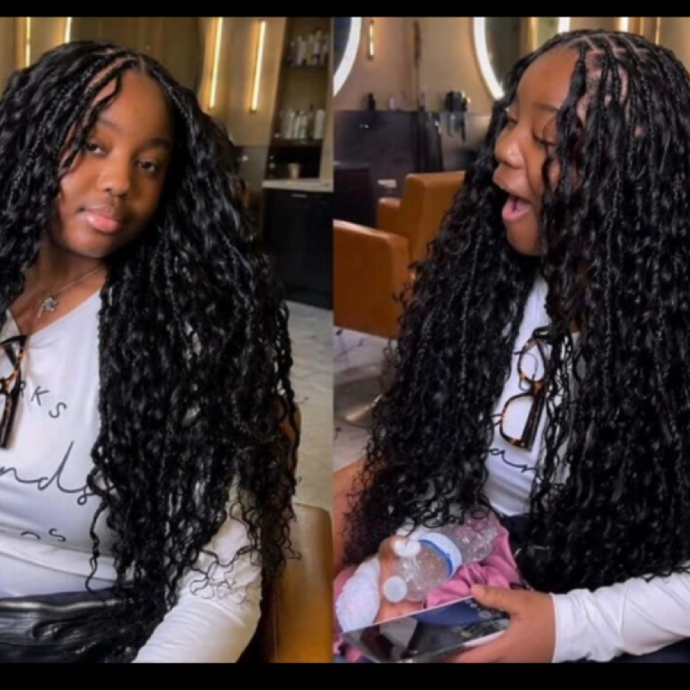 Ariel Locs Mid Back at Chrisma Braids in Irvington, NJ