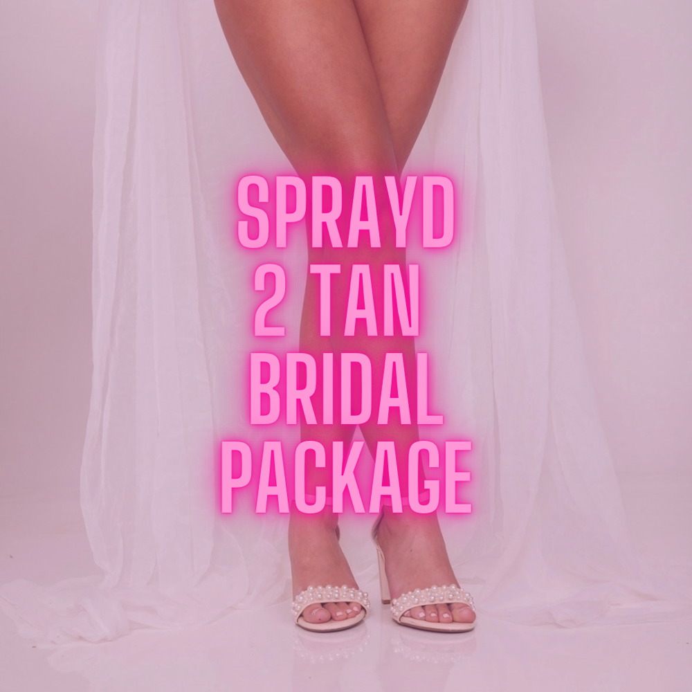 Sprayd Two Tan bridal package