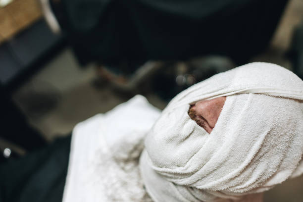 Hot Towel Face Shave