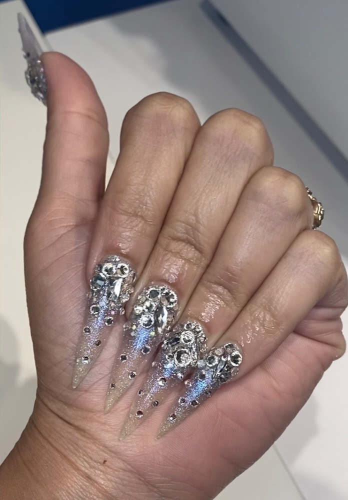 Blinged Me OUT Nails