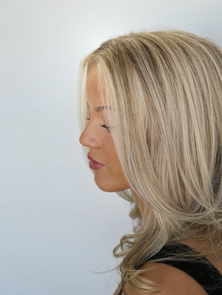 Partial Blonding Session at KendallxHair in Mobile, AL