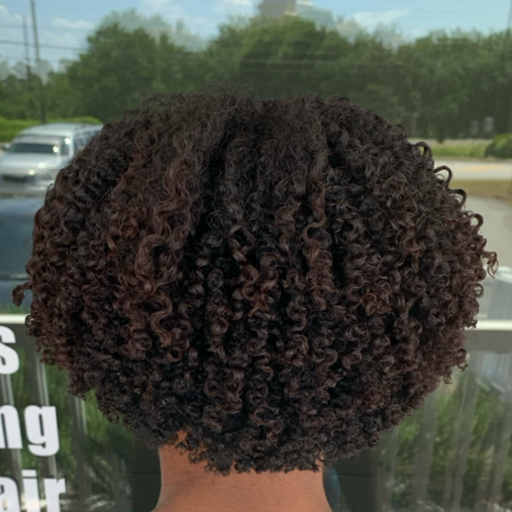 The Curl Finish at Milan Luxe Studio in Augusta, GA