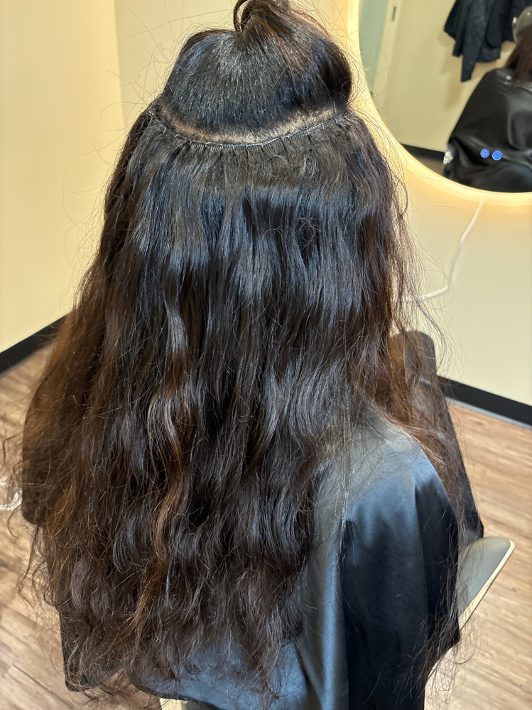 Microlink Sew-in Extensions at GLAMJones Color + Extensions in Glastonbury, CT