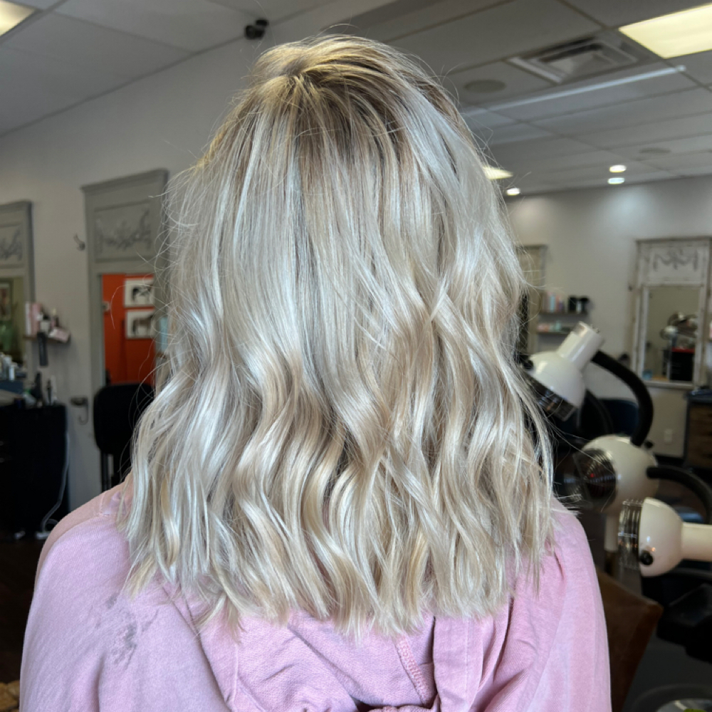 All Over Blonding at Lily On Main in Lagrange, KY