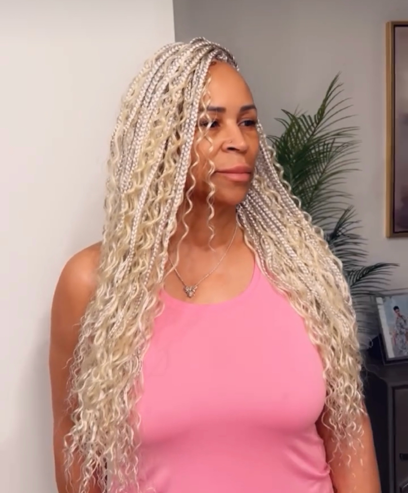 Goddess Box Braids