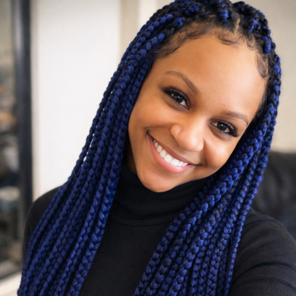 Knotless Braid Install at Thairapy Collection in Washington, DC