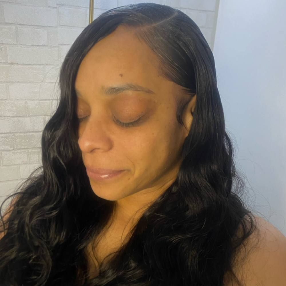 Signature Quick Weave (leave out) at D&R Hair Studio in Columbia, SC