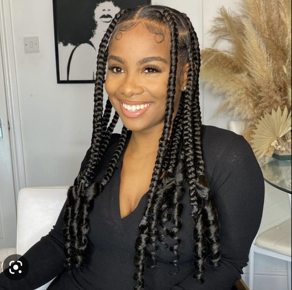 Large Knotless Style Bob Hair Inclu