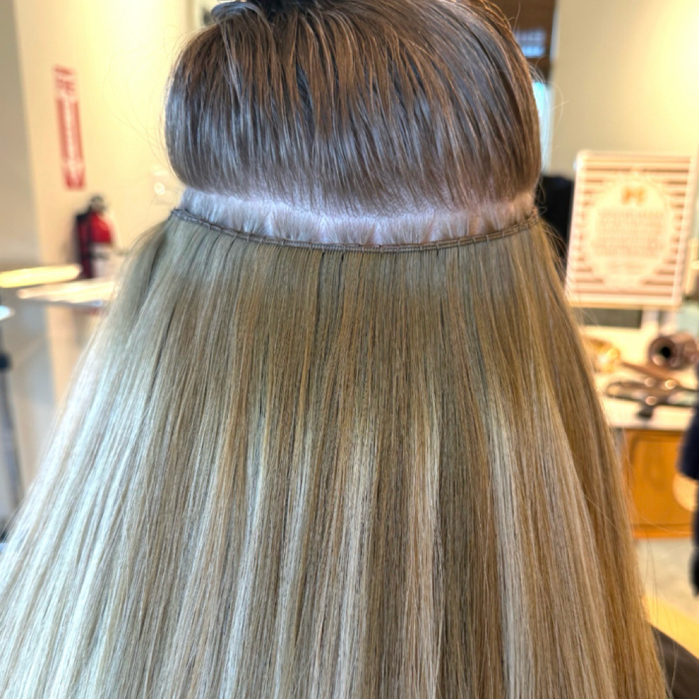 Hair Extension Mini Move Up at Styled By Amber Jennell in Mountain City, TX