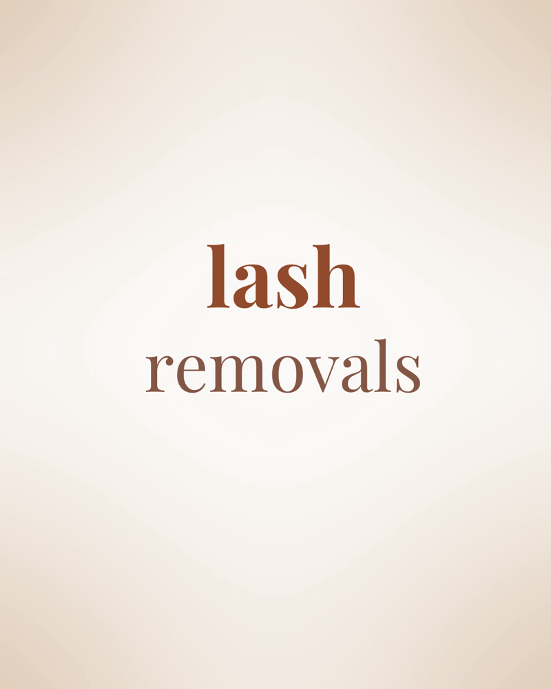Lash Removal (my work)