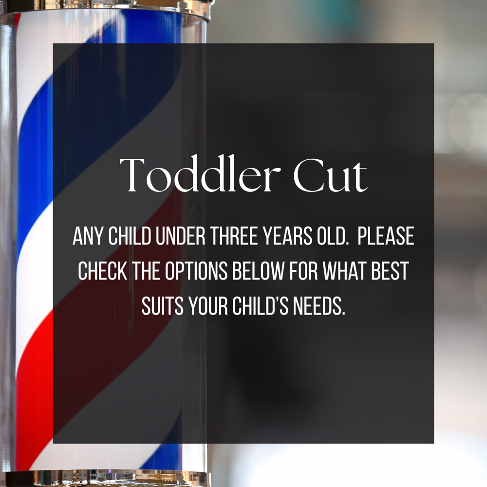 Toddler Cut at Chelsea’s Barber Shop in Andover, MA