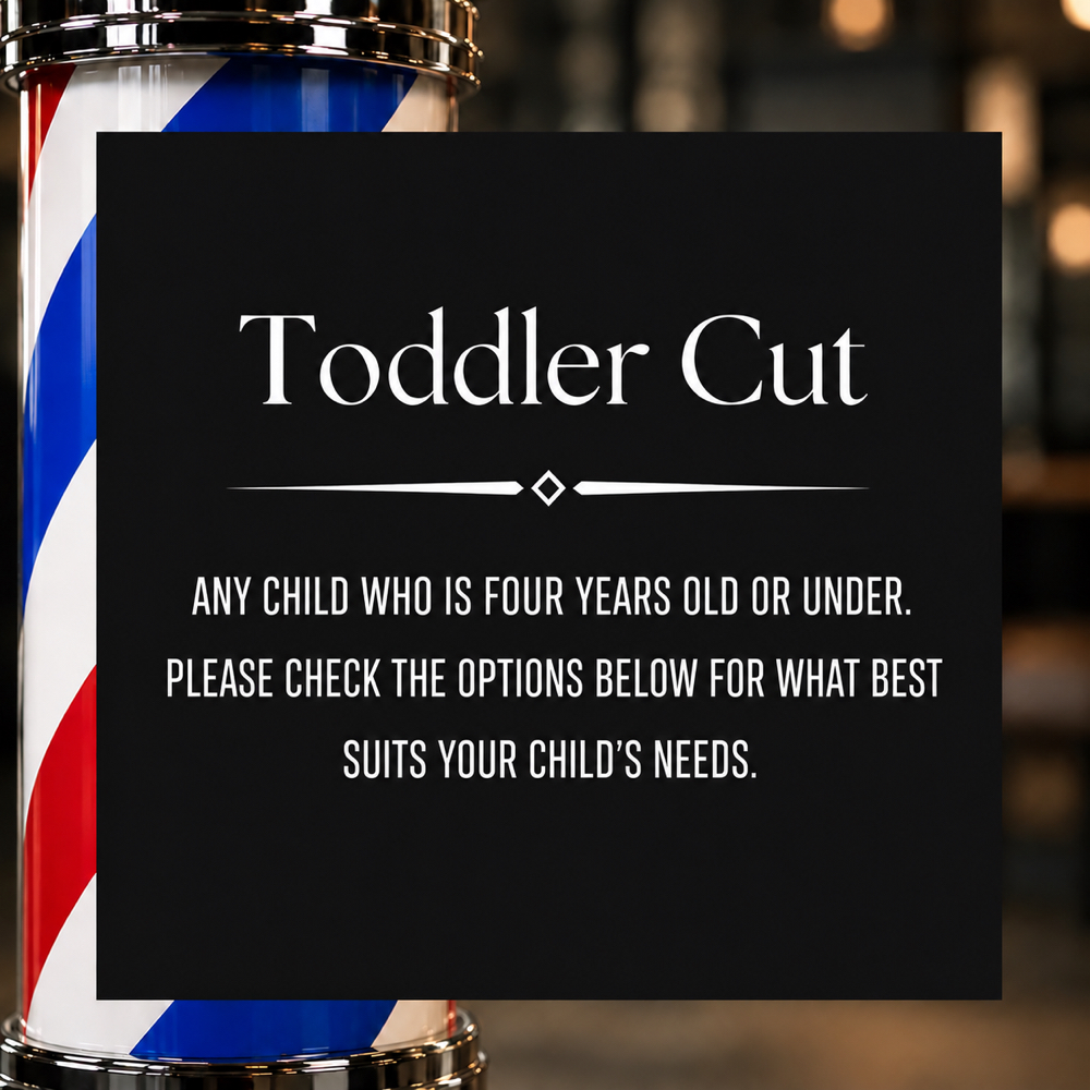 Toddler Cut at Chelsea’s Barber Shop in Andover, MA