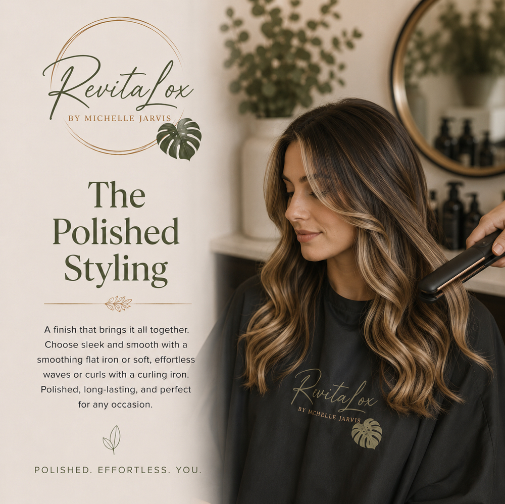 THE POLISHED STYLING at RevitaLox Beauty/ Michelle Jarvis in Delaware, OH