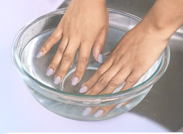 Basic manicure With Clear/No Polish