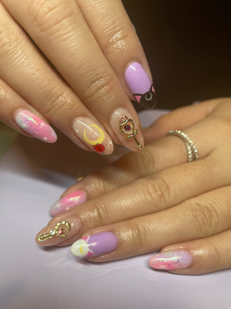 Complex Hand Painted Art
