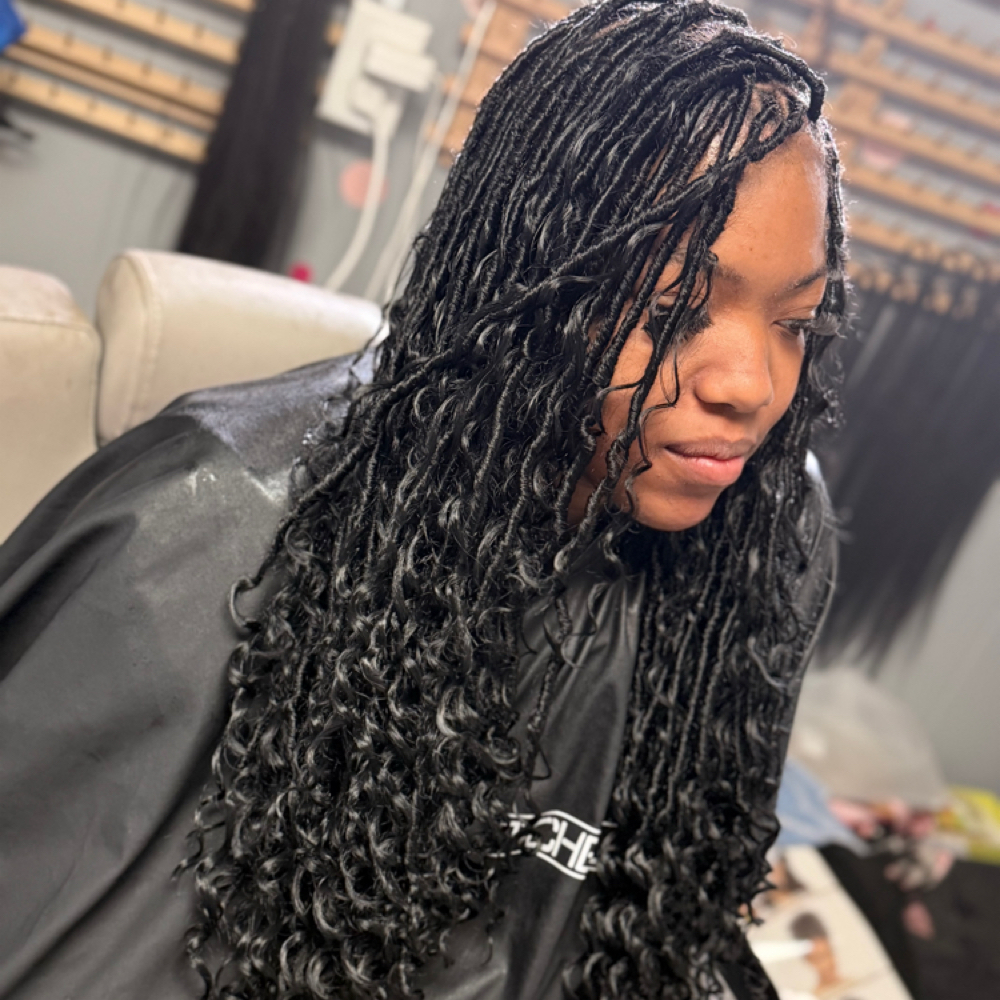 Boho Locs at Lucky Your Hair Salon in Toledo, OH