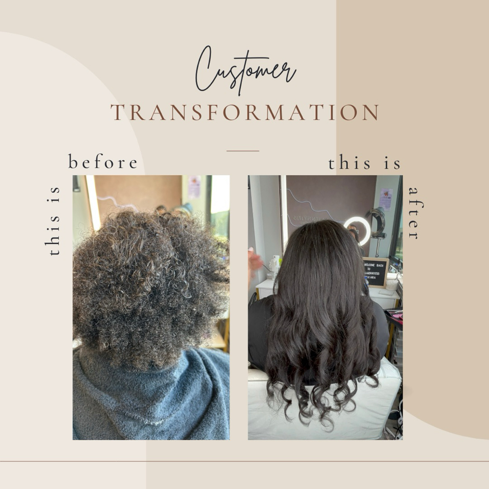 Invisible Micro Ktips + Hair