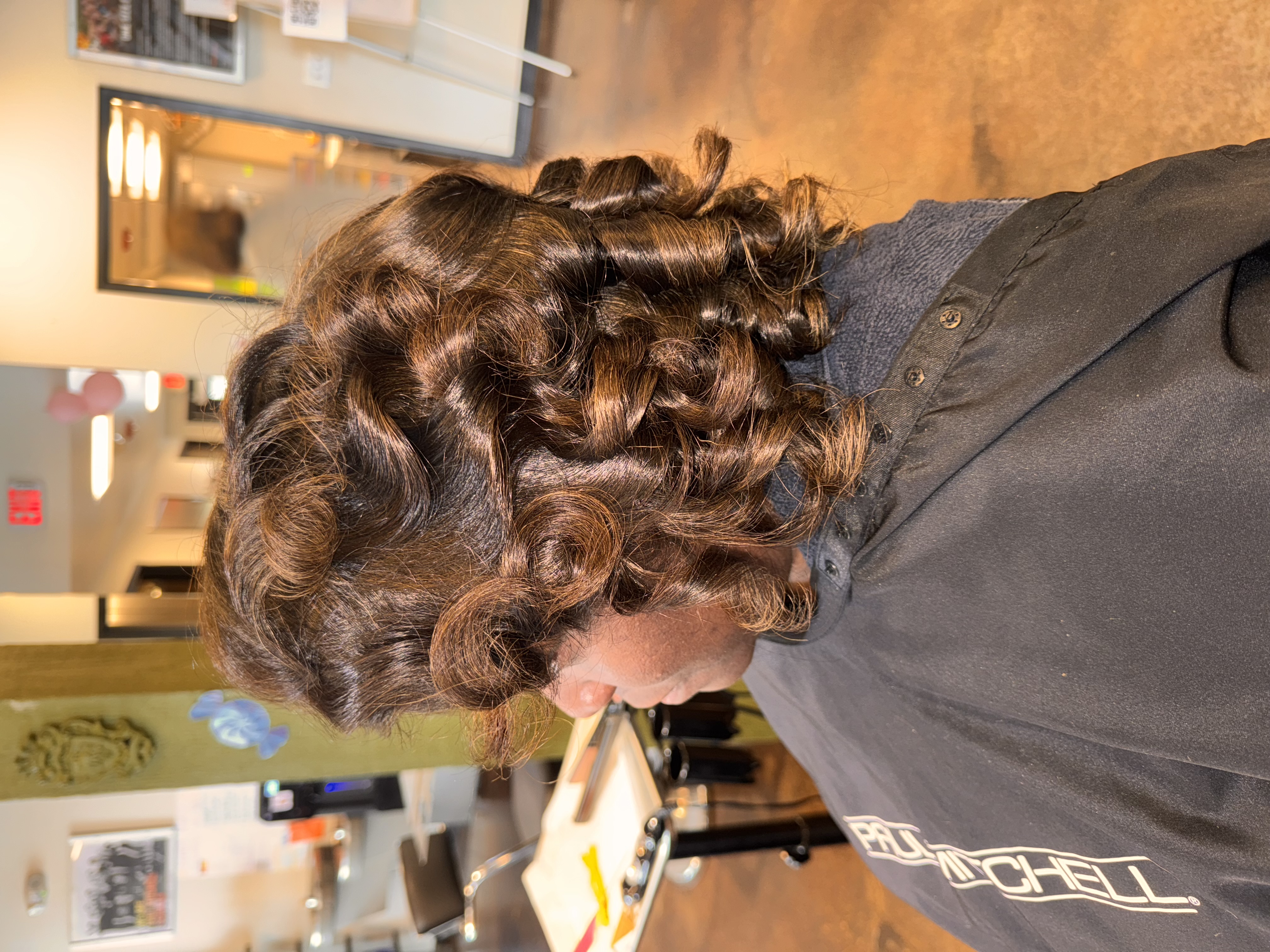 Silk Press or Curls