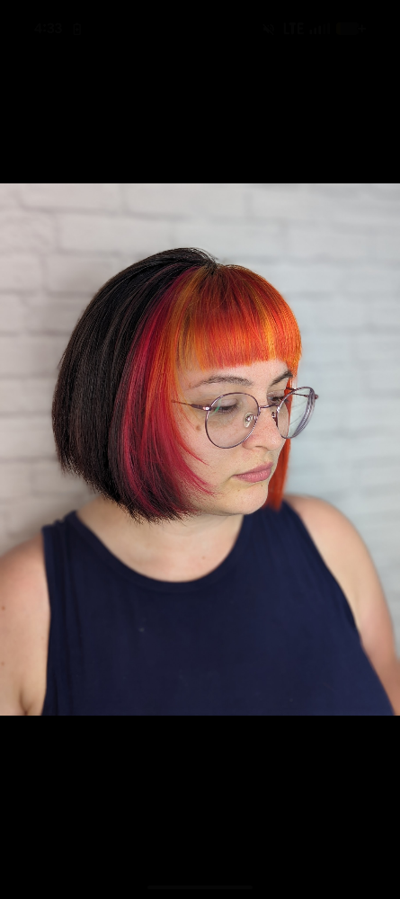 Vivid Color at Hope Dreams Beauty in San Jose, CA