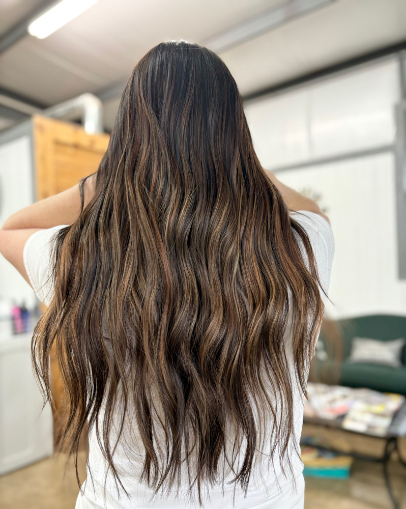 All Over Color + Highlights at Hair by Berrie Compton in Hugo, OK