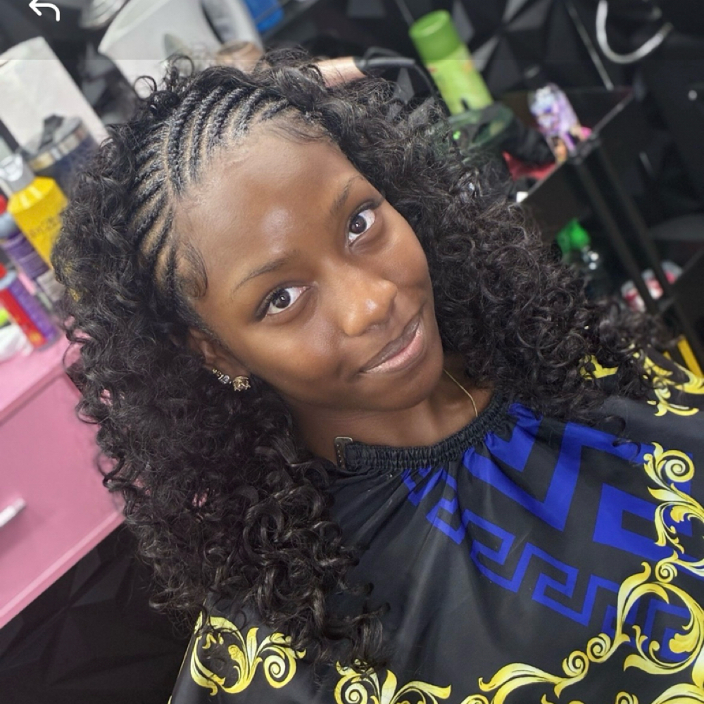 Half Quick Weave / Half Braids at Natasha Martin Hair Vision LLC in Greensboro, NC
