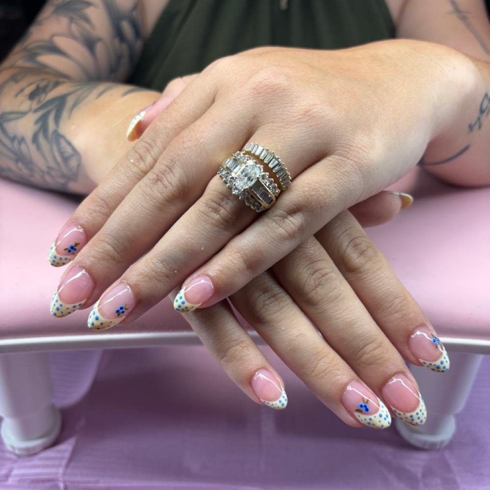 Tier Two Acrylic Fill at Witt Nail co in Lake Butler, FL
