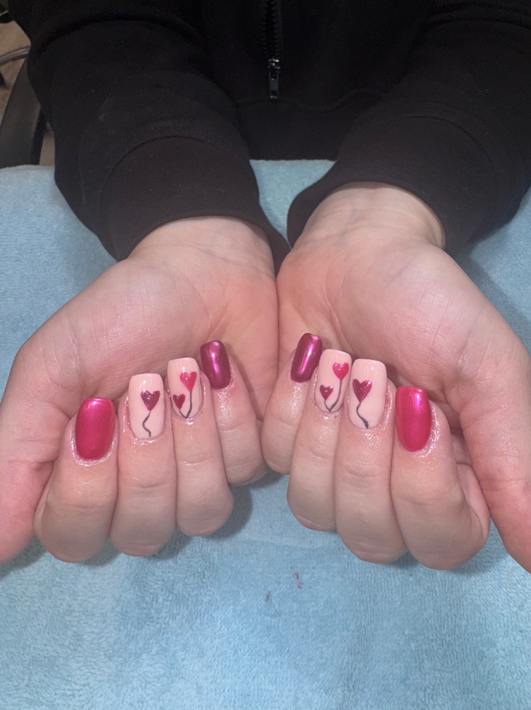 Full Set Dip Powder With Tips