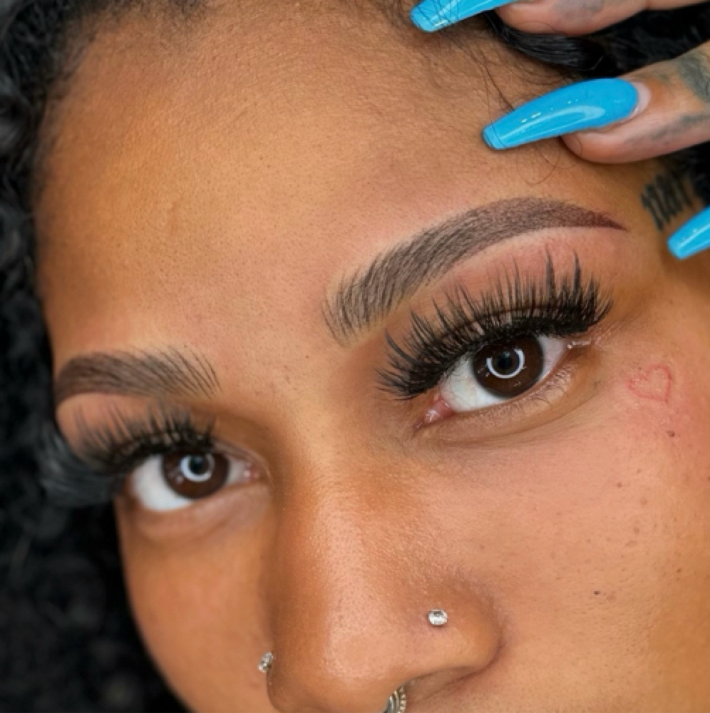 Nano Strokes With Soft Shading at Kenzie at The Permanent Makeup Place in Bismarck, ND