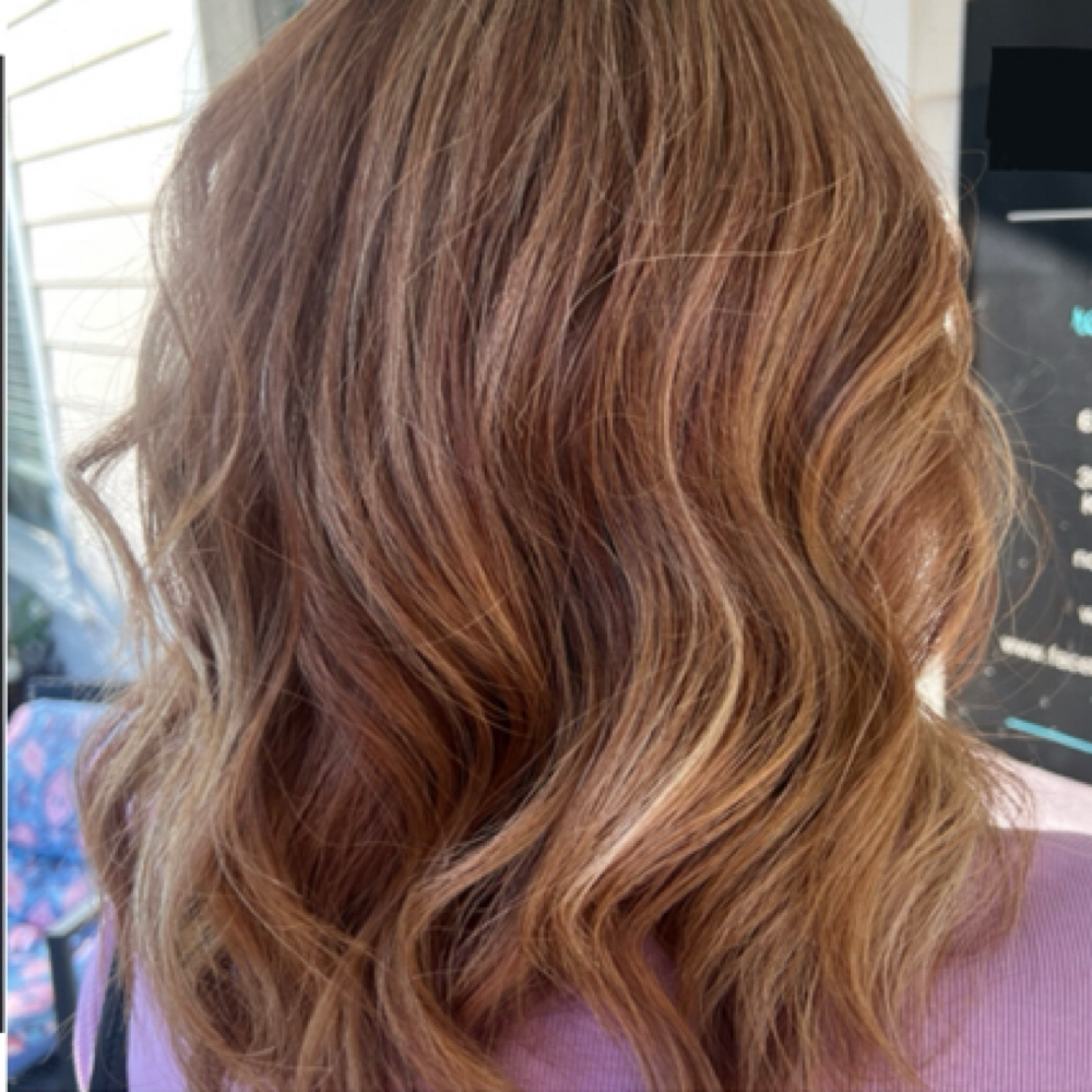 Roots With Mini Highlight & Cut at Elysie Rae Hair Studio in Kennesaw, GA