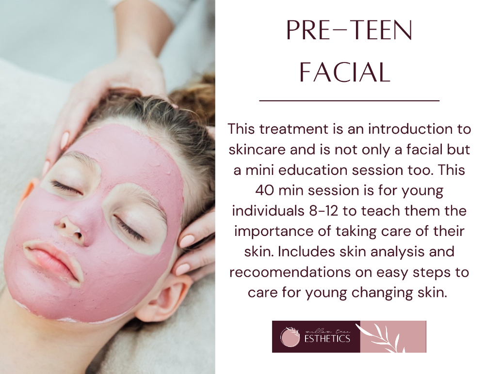 Pre Teen Facial (Ages 6-12)