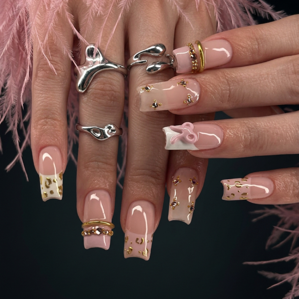 Swarvorski Crystals (some) at NailsByKaren LLC in Madison, WI