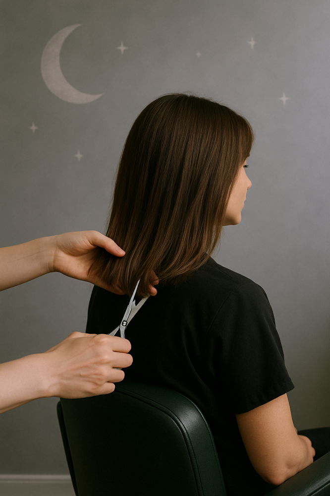 Haircut + Wash & Style at Lunar Bloom Beauty Studio in Sioux Falls, SD