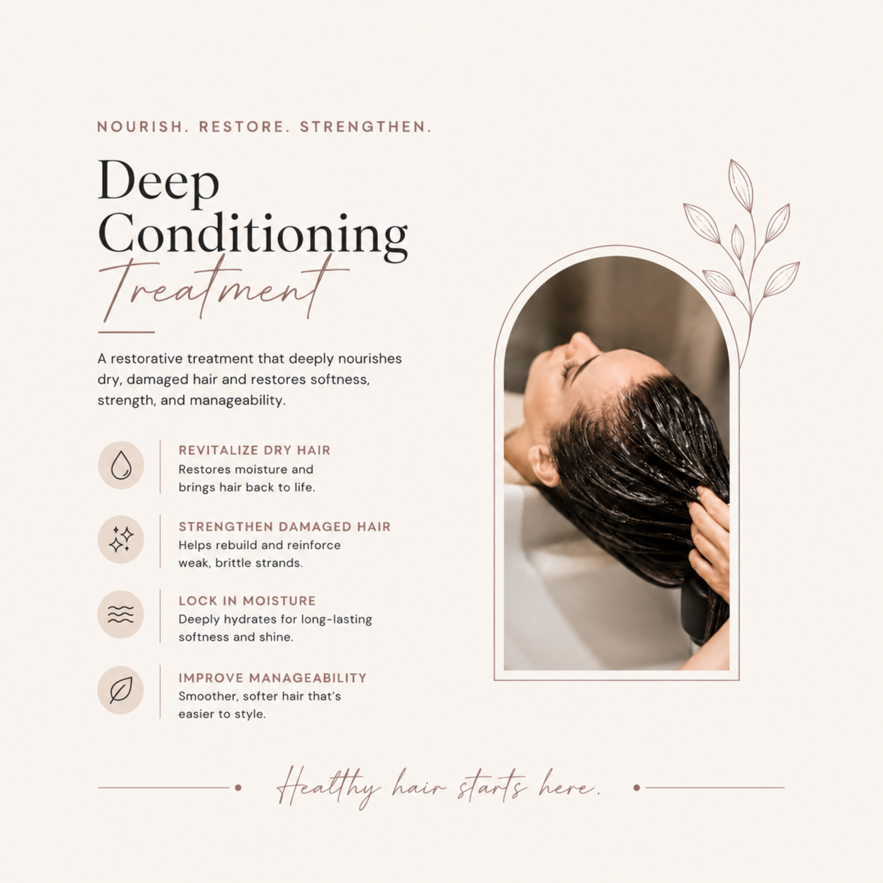 Deep Conditioning Treatment at Hair by Jenifer M in San Marcos, TX