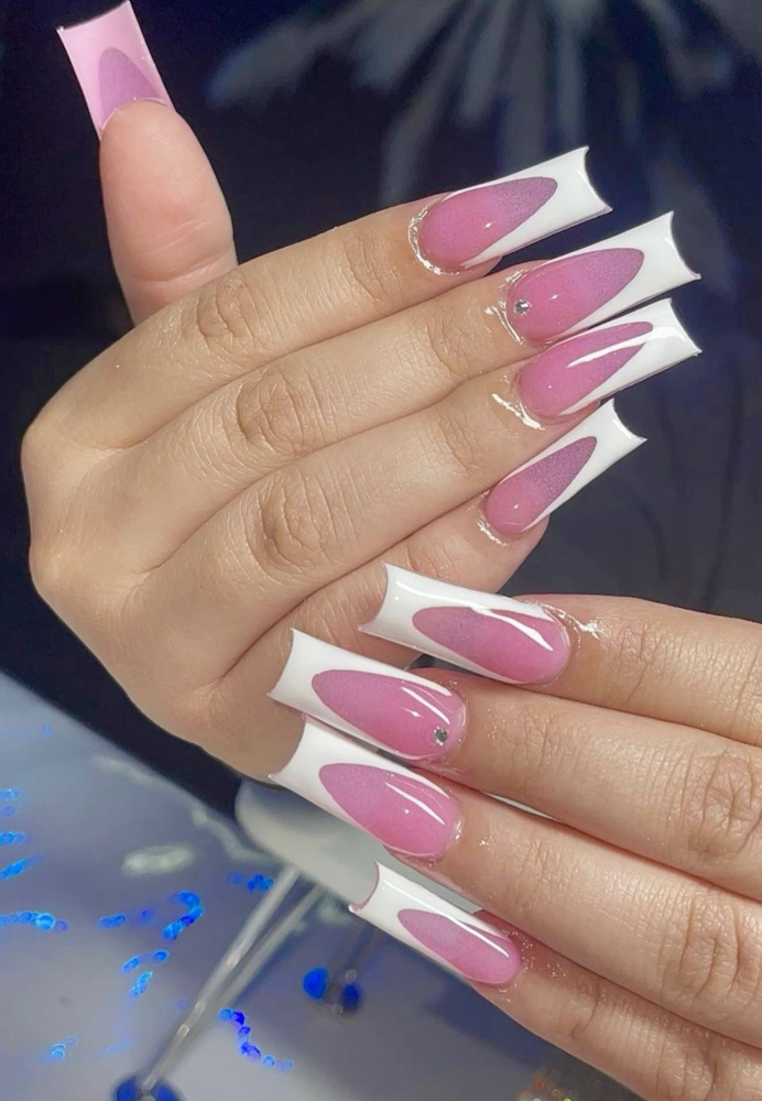 French Tip Solid Color
