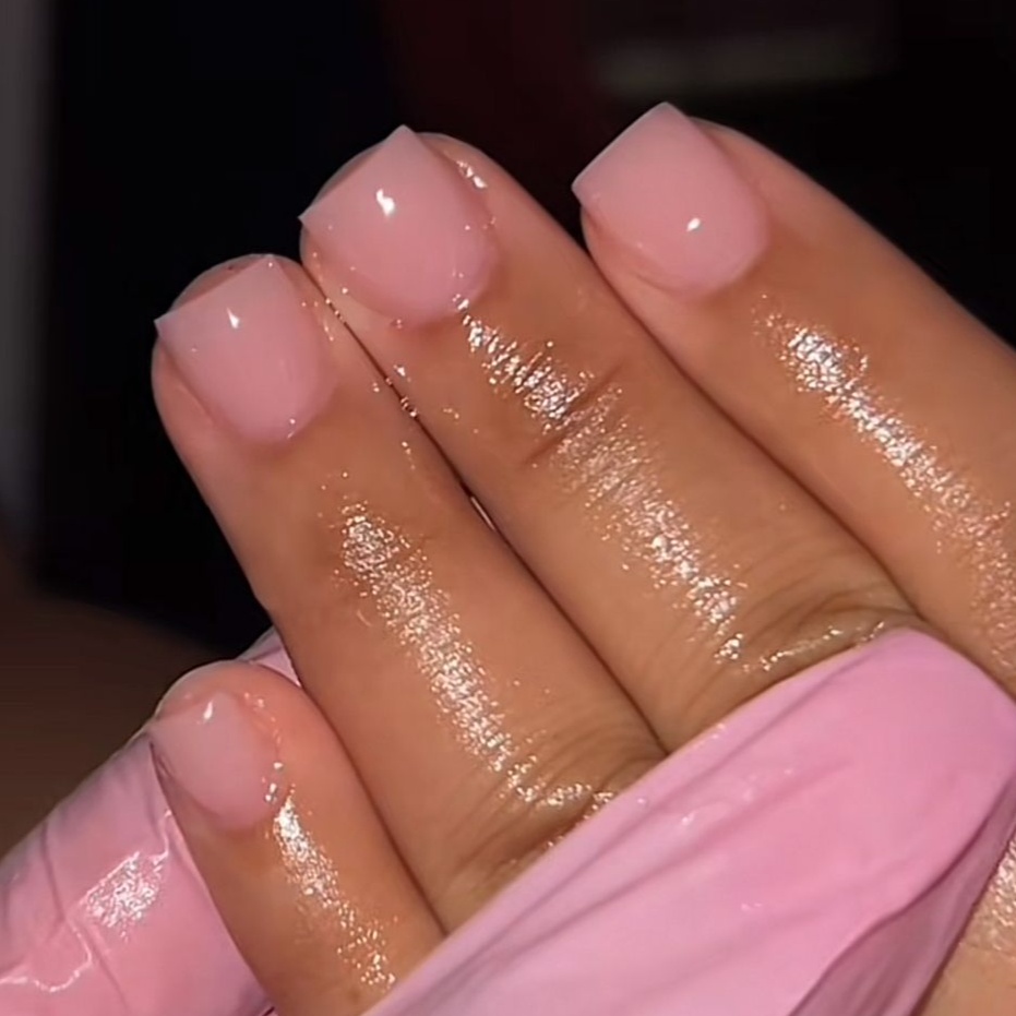 SHORT CLEAR ACRYLIC & GEL POLISH at Beyond Flawless Solutions, LLC in Wylie, TX