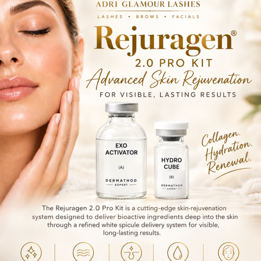 ✨ Rejuragen 2.0 Pro Facial at Adri Glamour Lashes in Sarasota, FL